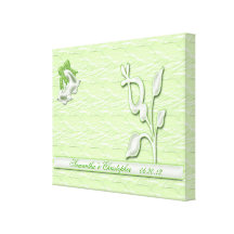 Lime Elegance #1 Canvas Prints