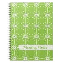 Lime Green Personalised Notebook notebooks