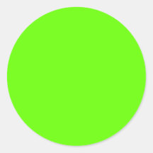 Lime Green Sticker
