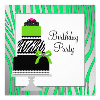 Zebra Birthday Party on Dot Birthday Party Invitations  1 200  Black Polka Dot Birthday Party