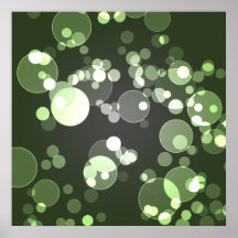 Lime Radial Poster