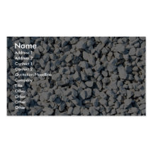 Limestone chippings business card templates