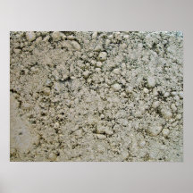 Limestone Concrete Surface Texture Poster