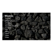 Limestone wall, Yorkshire Dales, England Business Card