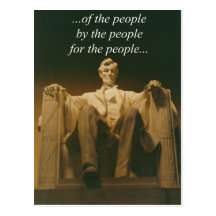 Lincoln 1 post card