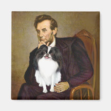 Lincoln - Japanese Chin 2 Magnet