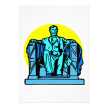 Lincoln Memorial Custom Invitation