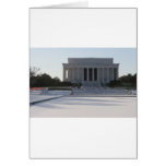 lincoln memorial snow cards
