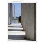 lincoln memorial washington monument cards