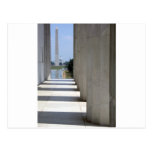 lincoln memorial washington monument post cards