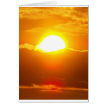 Lincolnshire Sunrise 8 Greeting Card