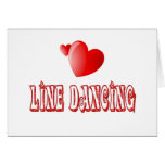 Line Dancing Hearts Cards