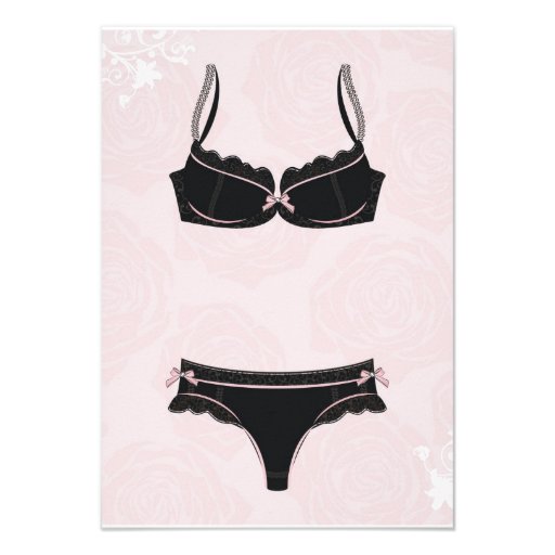 Lingerie Invitation