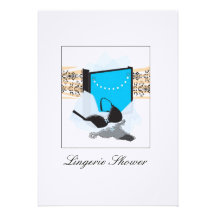 Lingerie Shower Invitation