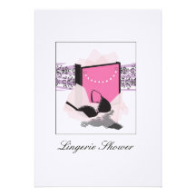 Lingerie Shower Invitation