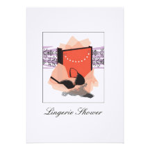 Lingerie Shower Invitation