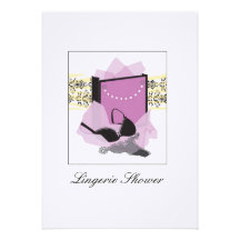 Lingerie Shower Invitation