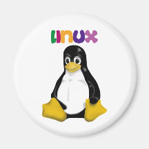 Linux More Tux Designs! Fridge Magnets