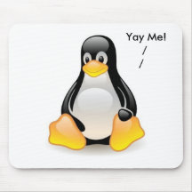 linux-penguin-tux mouse pads