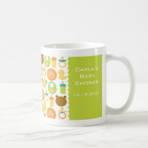 Lion and Teddy Bear Baby Shower Coffee Mug