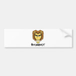 Lion Bumper Sticker