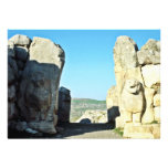 Lion Gate At Hattushas, 1300 B.C. Custom Invite