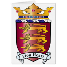 Lion Heart Crest Cards