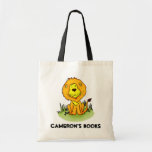 Lion library book bag