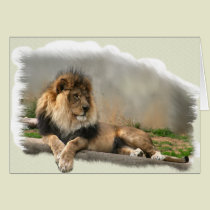 Lion Lovers Art Gifts cards