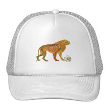 Lion of the Cameroons 2010 flag gifts Mesh Hat