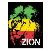 Lion Zion Postcard