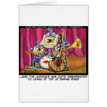 Lip Sinking Band Funny Tees Mugs & Other Gifts Greeting Cards
