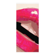 Lips2 Custom Rack Cards