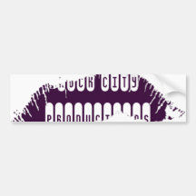 Lips Bumper Sticker