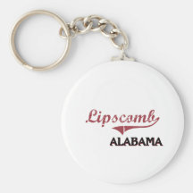 Lipscomb Alabama City Classic Key Chain