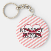 Lipscomb, Alabama Keychains