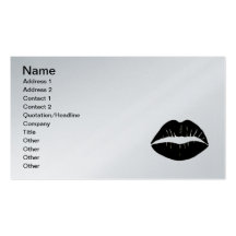 lipstick_kiss business card template