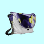 Liquid Blue Abstract Messenger Bag messenger bags