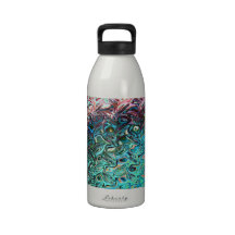 Liquid Blue Gel Drinking Bottle