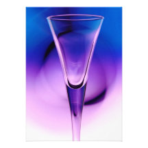 Liquid Blur Custom Invitations