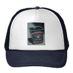 Litter bin to put rubbish hat