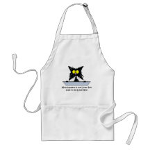 Litterbox Cat Apron