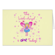 Little Angel 1st Birthday Tshirts and Gifts Cards