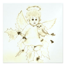 Little Angel Personalized Invites