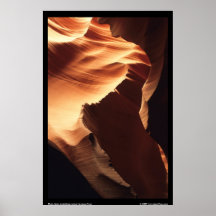 "Little" Antelope Canyon, Arizona Poster
