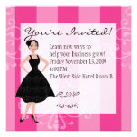 little black dress custom announcements