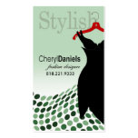 "Little Black Dress" Fashion Designer, Stylist Business Card