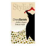 "Little Black Dress" Fashion Designer, Stylist Business Card