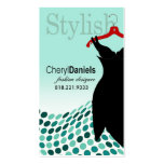 "Little Black Dress" Fashion Designer, Stylist Business Cards