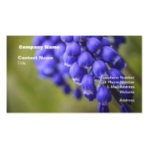Little Blue Buds Business Card Template